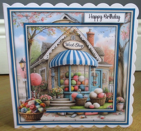 Wool Shop - Mini Kit 6x6 by Johanna Lambert