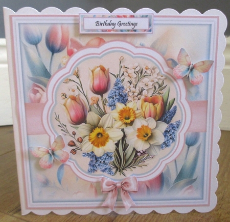 Spring Floral Mini Page Kit by Johanna Lambert