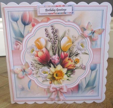 Spring Floral Mini Page Kit by Johanna Lambert