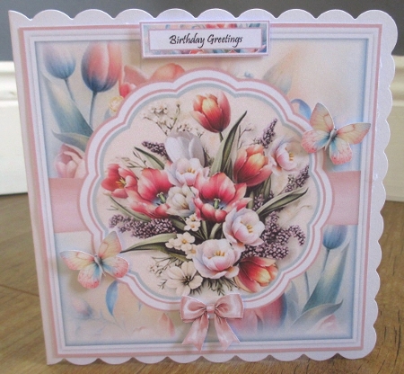 Spring Floral Mini Page Kit by Johanna Lambert