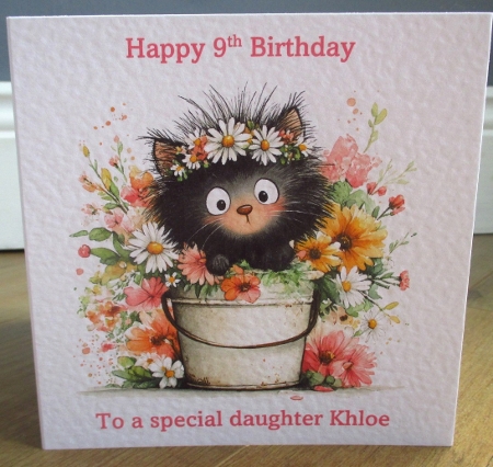 Shabby Little Bucket Cat - Illustrations for Cards, Mini kits & Designers by Johanna Lambert