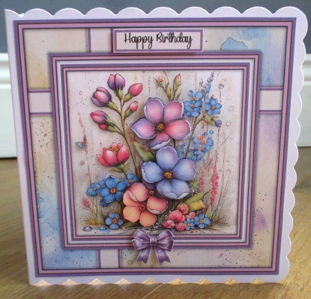 Summer Flowers - Mini Kit 6x6 by Johanna Lambert