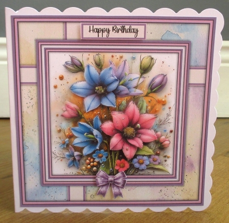 Summer Flowers - Mini Kit 6x6 by Johanna Lambert