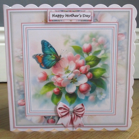 Apple Blossom Butterfly Mini Kit by Johanna Lambert