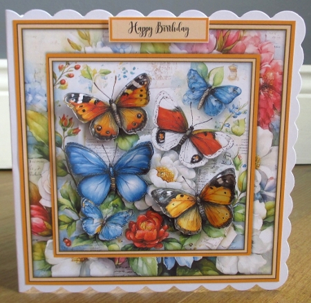 Butterflies - Mini Kit 6x6 by Johanna Lambert
