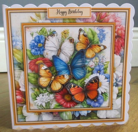 Butterflies - Mini Kit 6x6 by Johanna Lambert