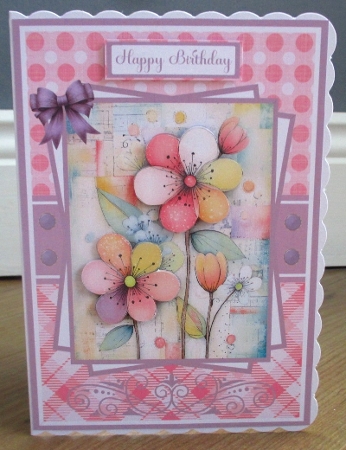 Pastel Spring Flowers Mini Kit 5x7 (3) by Johanna Lambert
