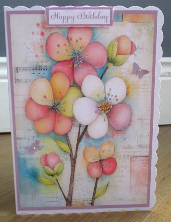 Pastel Spring Flowers Mini Kit 5x7 (3) by Johanna Lambert