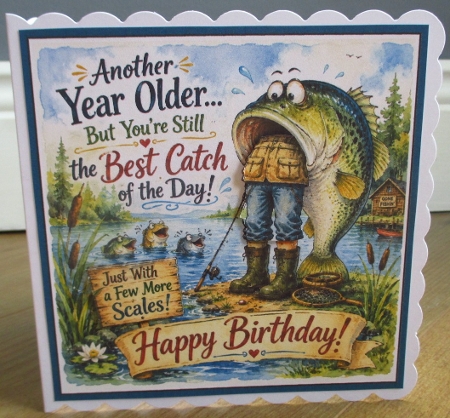 CATCH OF THE DAY  Birthday Kit-1 by Johanna Lambert
