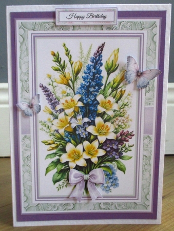 Delicate Bouquet Mini Page Kit by Johanna Lambert