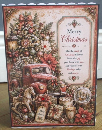 Christmas Truck  by Johanna Lambert