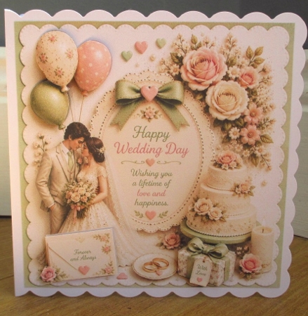 Happy Wedding day 7x7  by Johanna Lambert