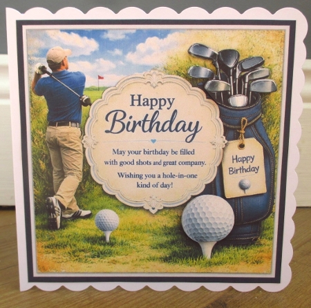 golf birthday by Johanna Lambert