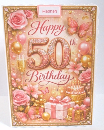 Golden Grace 50th Celebration A4 by Johanna Lambert