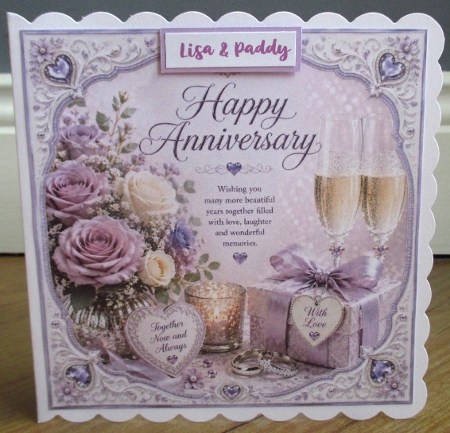 purple anniversary by Johanna Lambert
