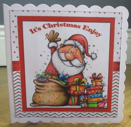 7x7 Woo Hoo Its Christmas choice of three mini kit by Johanna Lambert