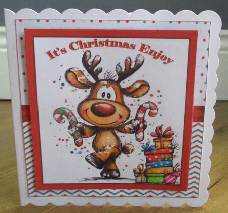 7x7 Woo Hoo Its Christmas choice of three mini kit by Johanna Lambert