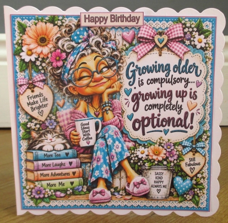 cup1465033_104105 - Still Fabulous Mini Kit **Includes 5X7, 6x6, 7x7 8X8 Card Bases**   