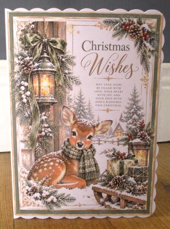 Christmas Deer  by Johanna Lambert