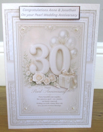 30TH WEDDING ANNIVERSARY  by Johanna Lambert