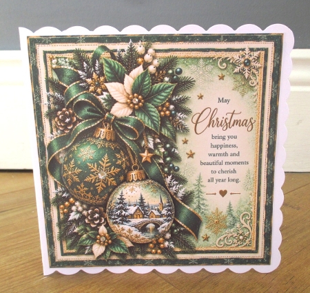 ** Nostalgie Christmas ** dark green by Johanna Lambert