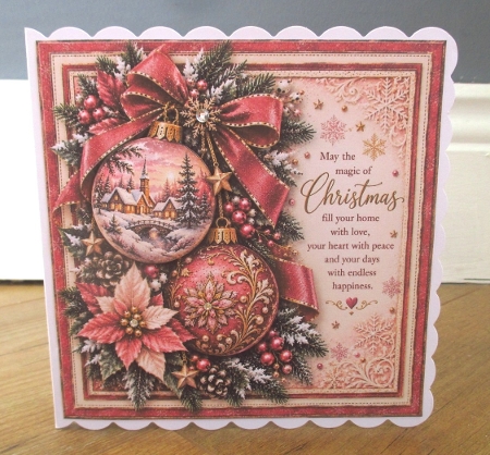 ** Nostalgie Christmas ** pink by Johanna Lambert