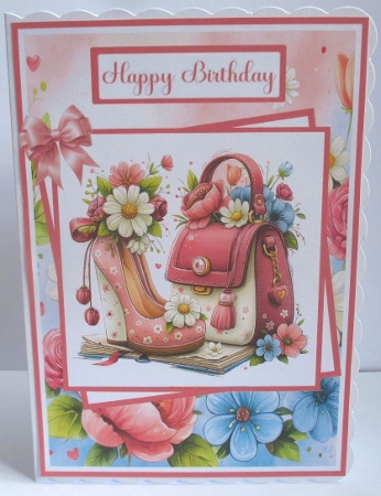 Handbags & Shoes Mini Kit 5x7 (3) by Johanna Lambert