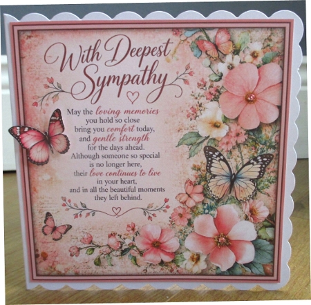 With Deepest Sympathy - Mini Kit 6x6 by Johanna Lambert