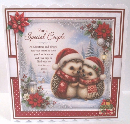 CHRISTMAS HEDGEHOGS by Johanna Lambert