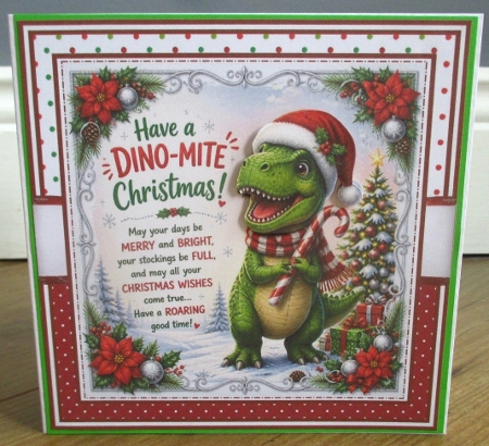 CHRISTMAS DINOSAUR by Johanna Lambert