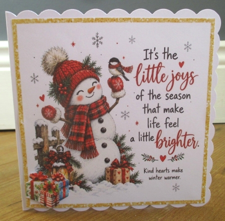 Christmas Wishes - 7x7 Mini Kit by Johanna Lambert