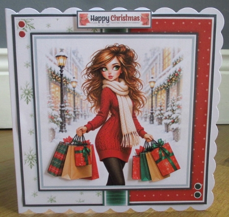 Christmas Shopping Mini Kit by Johanna Lambert
