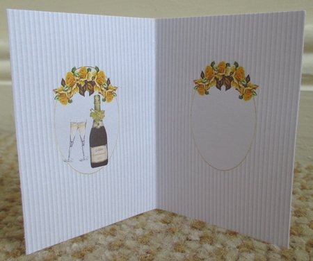 The Golden Anniversary Wedding Arch Insert by Johanna Lambert