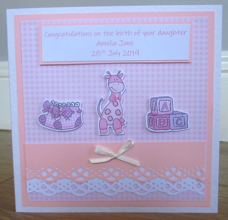 New Baby Girl Decoupage Designs by Johanna Lambert