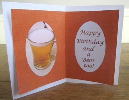 Male Birthday Insert by Johanna Lambert