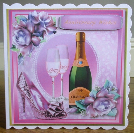Lovely Roses and Champagne 2 by Johanna Lambert