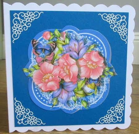 Lovely Flower Toppers 2 by Johanna Lambert
