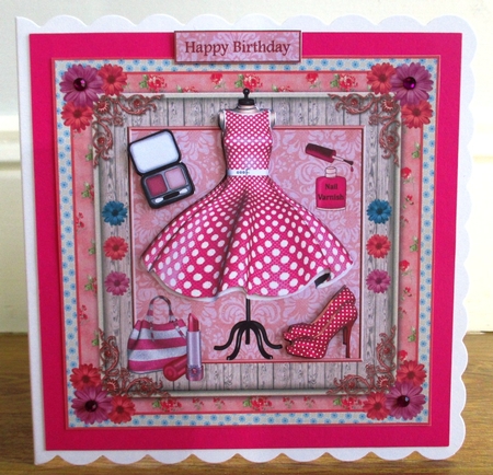 Polka Dot Fashion Mini Kit by Johanna Lambert