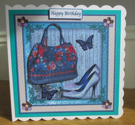 Shoes & Bags Decoupage Toppers by Johanna Lambert