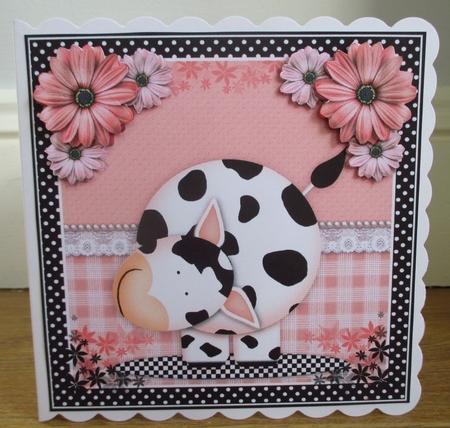 COW 8x8 Card Front Sheet  3 by Johanna Lambert