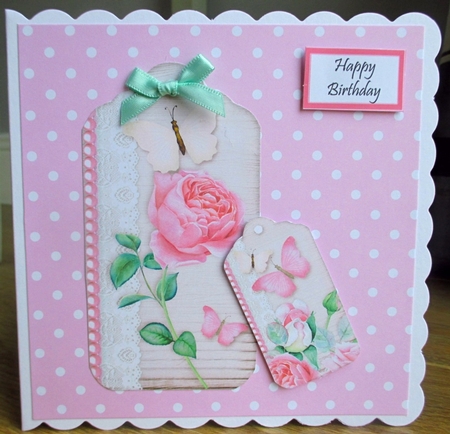 Toppers & Tags - Roses by Johanna Lambert
