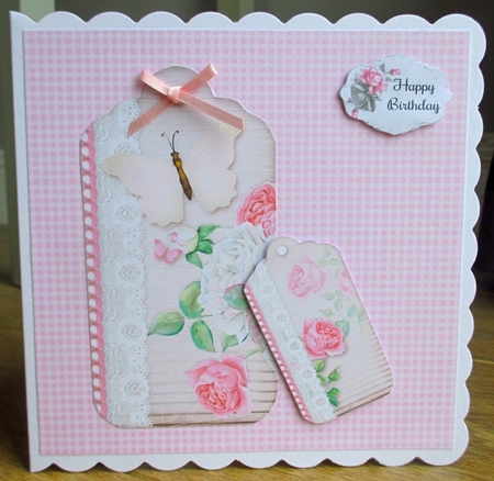 Toppers & Tags - Roses by Johanna Lambert