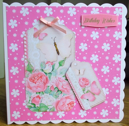 Toppers & Tags - Roses by Johanna Lambert