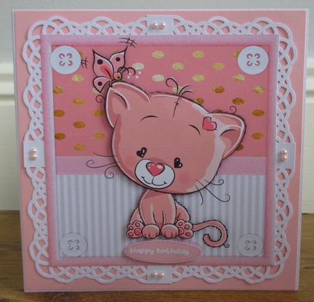 Have a Purr-fect Birthday  1 by Johanna Lambert
