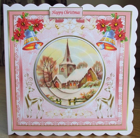 Christmas Mass Vintage Topper by Johanna Lambert