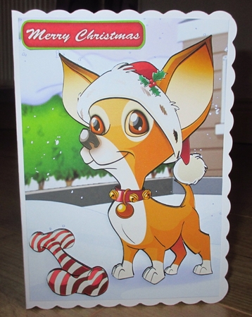 Chihuahua Christmas by Johanna Lambert