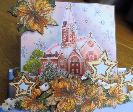 D.D Christmas Mass Easel Stepper Kit by Johanna Lambert