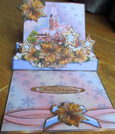 D.D Christmas Mass Easel Stepper Kit by Johanna Lambert