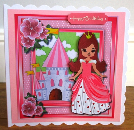 Beaut6iful Princess ( Pink) by Johanna Lambert