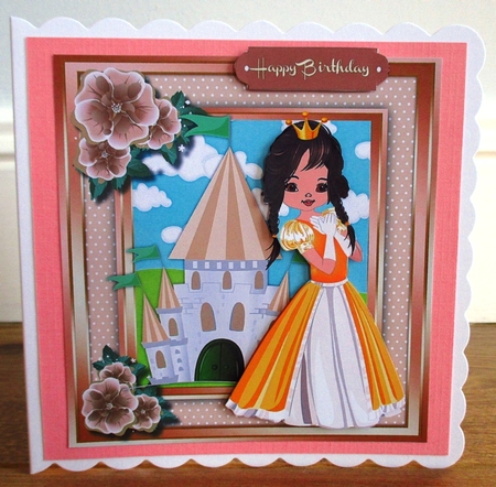 Beaut6iful Princess (Yellow) by Johanna Lambert